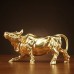  Real gold bull ornament